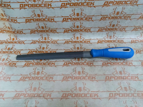 Напильник ЗУБР полукруглый, "Эксперт", двухкомпонентная рукоятка, №2, 200 мм / 1621-20-2
