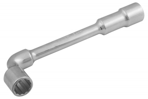 Ключ торцовый проходной ЗУБР Г-образный двухсторонний, "Мастер", 12 мм / 27185-12