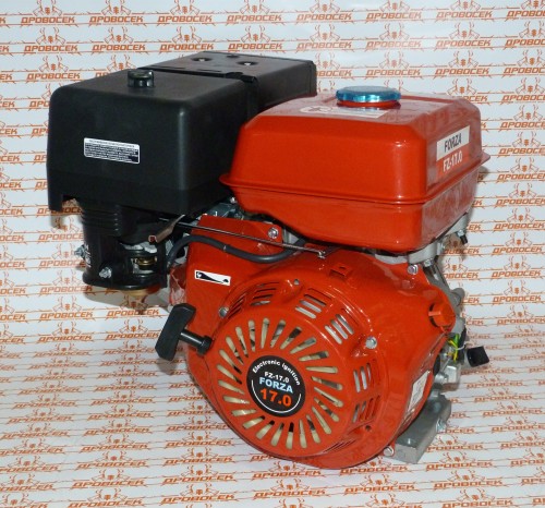 Двигатель бензиновый Forza 192F (17 л.с. + вал 25 мм)