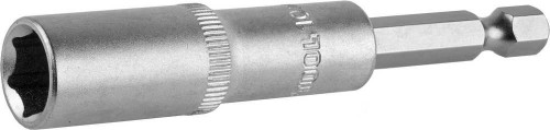 Бита-головка KRAFTOOL,  Cr-V сталь, E1/4", 8 мм, 80 мм / 26396-08