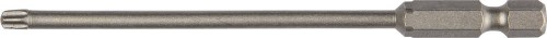 Бита KRAFTOOL ЕХPERT торсионная кованая, обточенная, Cr-Mo сталь, тип хвостовика E 1/4", ТORX 30, 100 мм, 1 шт. / 26125-30-100-1