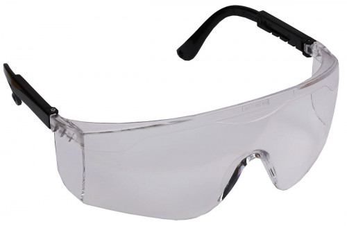 Очки STAYER защитные с регулируемыми по длине дужками, поликарбонатные прозрачные линзы / 2-110461