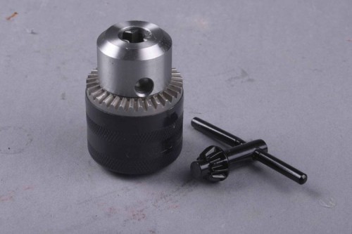 Патрон цельнометаллический с ключом и фиксирующим кольцом (1.5-13 мм; 1/2") / 29082-13-1/2_z01