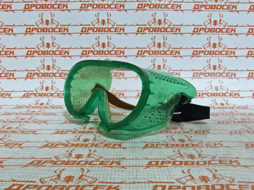 ЗУБР МАСТЕР 3 ударопрочные очки защитные с прямой вентиляцией, закрытого типа / 11027