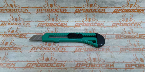 Нож DEXX с сегментированным лезвием, инструментальная сталь Ст60, пластиковый корпус, 18мм / 0909 (Индия)