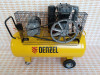 Компрессор воздушный, ременный привод Denzel BCI4000-T/200, 4.0 кВт, 200 литров, 690 л/мин / 58124