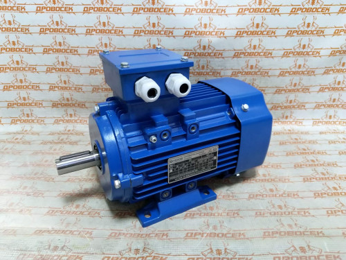 Электродвигатель  АИР80МВ2 (220/380, 2200 Вт, на лапах, асинхронный, IM1081)  IEC 60034-1