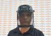 Защитный лицевой щиток ЗУБР СЕКТОР-С, экран из мелкоячеистой сетки 190х339мм, с храповиком, Профессионал / 110851, 0000-884-0203