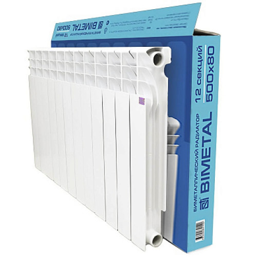 Биметаллический радиатор STI Bimetal 500/80 (12 секций) / Т0000001039