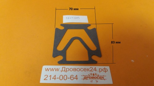 Прокладка крышки цилиндра компрессор Denzel 58076 / 58076003