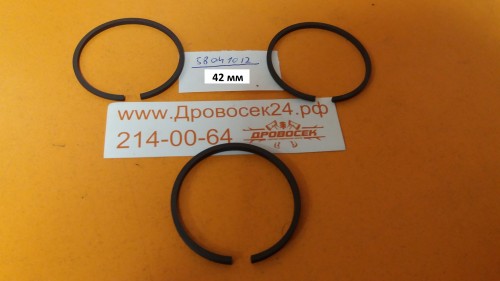 Кольца поршневые 42 мм компрессор (3 шт) / 58041012
