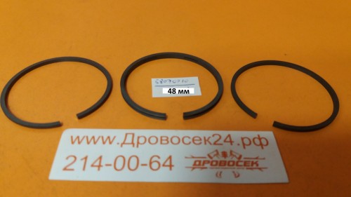 Кольца поршневые 48 мм компрессор (3 шт) / 58076010