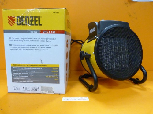 Нагреватель электрический с керамическими элементами Denzel DHC 3-150 / 96431