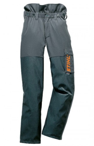Непромокаемые брюки STIHL ADVANCE, антрацитовые/оранжевые, размер XL / 0000-885-5560