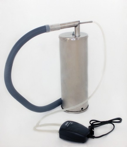 Коптильня холодного копчения «Дым Дымыч» модель 02, нержавеющая сталь (дымогенератор)