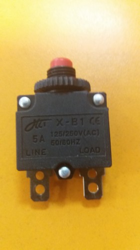 Предохранитель автоматический на компрессор SCP-5A 125/250AC - 50/60 Hz