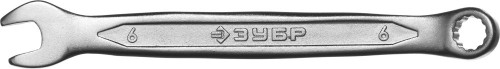 Ключ гаечный комбинированный ЗУБР, "Мастер", Cr-V, хром, 32 мм / 27087-32