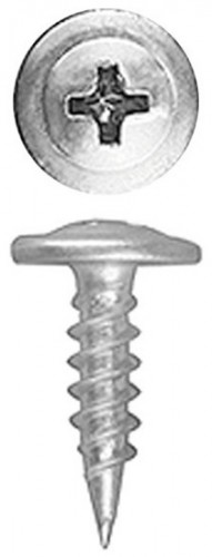 Саморезы по металлу с прессшайбой ЗУБР,  PH2, 4.2х76 мм, 2000 шт. / 4-300190-42-076