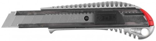 Нож с сегментированным лезвием ЗУБР, "Мастер", сталь У8А, 18 мм, автофиксация / 09170