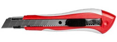 Нож с сегментированным лезвием ЗУБР, "Эксперт", 18 мм, двухкомпонентный корпус, автофиксация / 09164