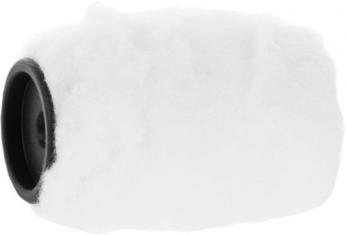 Миди-ролик малярный меховой ЗУБР "РАДУГА", "Стандарт", полиэстер, ворс 14 мм, бюгель 6 мм, Ø44х90 мм / 0305-S-10