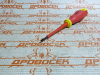 Отвертка шлицевая диэлектрическая STAYER ELECTRO, PROFI, до 1000 В, SL3.0x75 мм / 25141-03-07