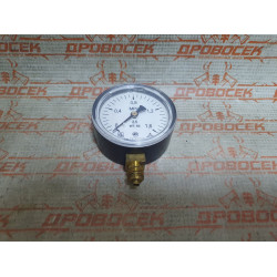 Манометр МТ 63П 1,6МПа (метрическая резьба - М12х1.5) / 00000003321