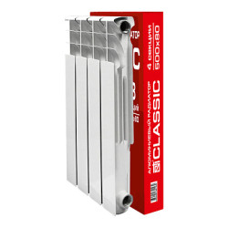Алюминиевый радиатор STI Classic 500/80 (4 секции) / Т0000001030