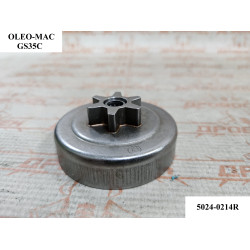 Барабан со звездочкой для бензопилы OLEO-MAC GS35C / 5024-0214R