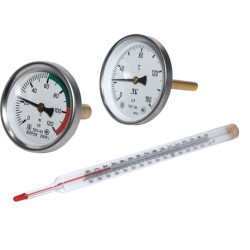 Термометры и манометры для воды
