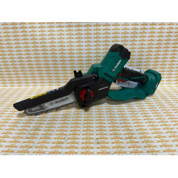 ЗУБР 20 В, 150 мм шина, без АКБ (LMS), мини-пила цепная аккумуляторная (ПЦБ-2015)