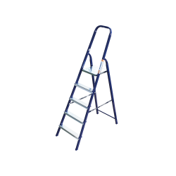 Стремянка стальная окрашенная с алюминиевыми ступенями    5 ст.