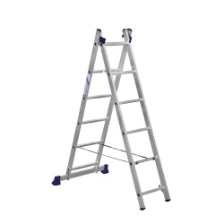 Алюминиевая двухсекционная лестница 2*6