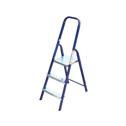 Стремянка стальная окрашенная с алюминиевыми ступенями    3 ст.