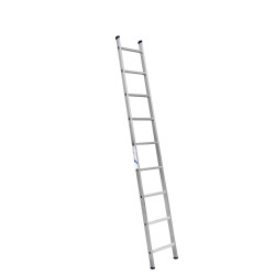 Алюминиевая односекционная  приставная лестница 1*9