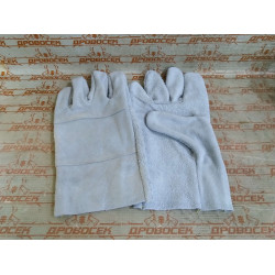Перчатки кожаные рабочие СИБИН, XL / 1134-XL