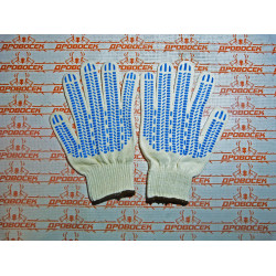 Перчатки рабочие, трикотажные с защитой от скольжения "ЭКСПЕРТ" ЗУБР / 11452-XL