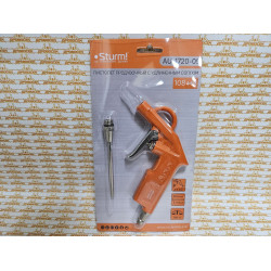 AU-1720-05 Пистолет продувочный удлин сопло 2-6 бар, d=3.8мм, сопло l=108мм, Sturm!