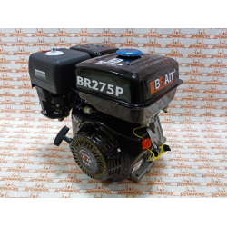 Двигатель бензиновый BRAIT BR275P (177F, 9 л.с., шкив 25 мм., длина вала 71 мм.) / 03.01.206.002