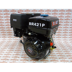 Двигатель  BRAIT BR421P (190F, 15л.с., шкив 25мм, длина вала 71мм) / 03.01.212.002