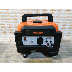 Генератор CARVER PPG-2000А бензиновый (LT-156F, 1 кВт, бак 6 л) / 01.020.00042