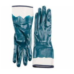 Перчатки ЗУБР рабочие с полным нитриловым покрытием, серия "Мастер", размер L (9) / 11270-L