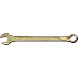 Ключ гаечный комбинированный DEXX, желтый цинк, 8 мм / 27017-08