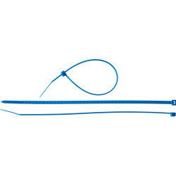 Хомут нейлоновый ЗУБР, "Мастер", синий, 2.5x100 мм, 100 шт. / 309070-25-100
