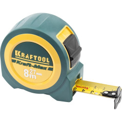 Рулетка KRAFTOOL Kraft-Max, INDUSTRIE, 8 м х 27 мм / 34127-08-27