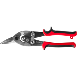 Ножницы по металлу двухрычажные ЗУБР, правые, У8А, 250 мм / 23140-R