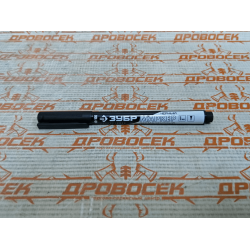 Перманентный маркер ЗУБР МП-100 черный, 1 мм заостренный / 06320-2