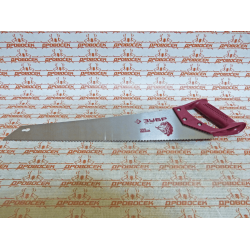 Ножовка по дереву ЗУБР, "Эксперт", прямой средний зуб, 500 мм, 7 TPI / 15071-50