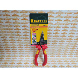 Тонкогубцы KRAFTOOL ELECTRO-KRAFT изогнутые, 160 мм / 2202-4-16