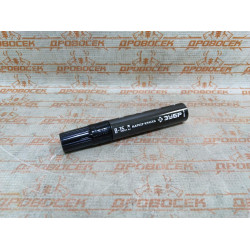 ЗУБР МК-1500 8-15 мм, плоский, черный, экстрабольшой объем, Маркер-краска, ПРОФЕССИОНАЛ / 06329-2